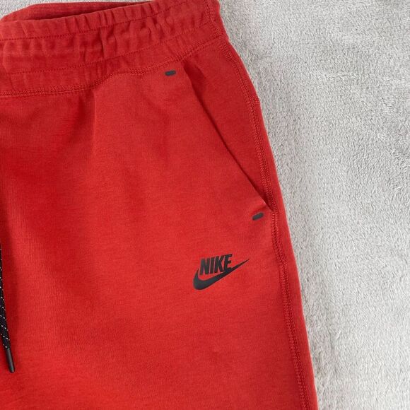 Nike Sportswear Tech Fleece Jogger Pants Plus Women 1X Red Active Athleisure NEW - Picture 4 of 13